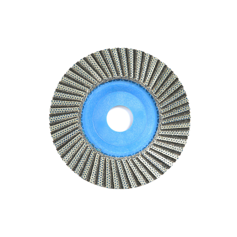 Disque universel à lamelles diamanté pour polissage et meulage 115 mm grain 60