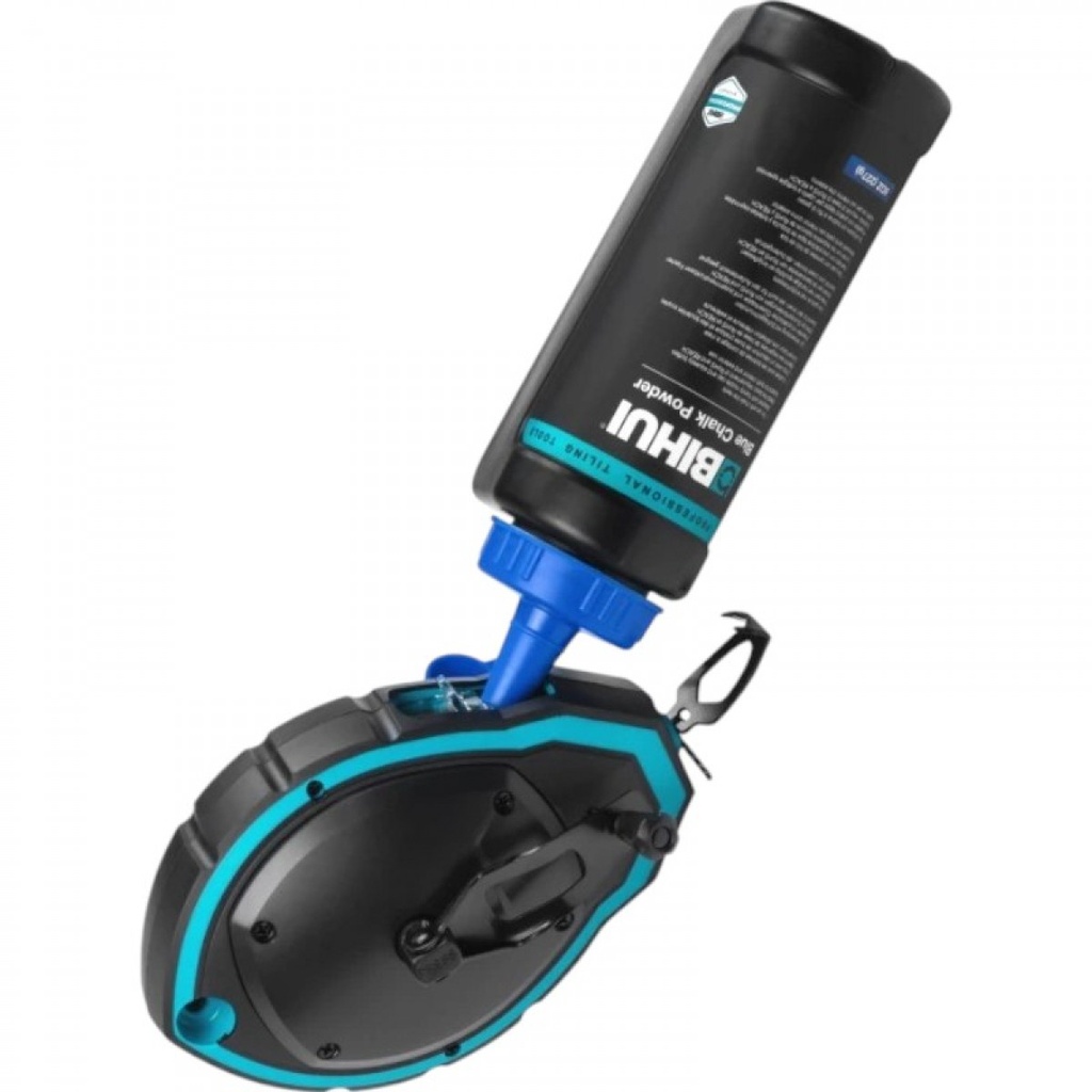Kit cordeau traceur avec poudre bleue – 8 oz