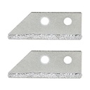 BIHUI TGRSB2 – Lames de rechange pour grattoir à joints – Lot de 2