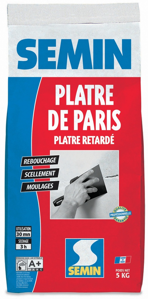 PLATRE DE PARIS SAC 5KG