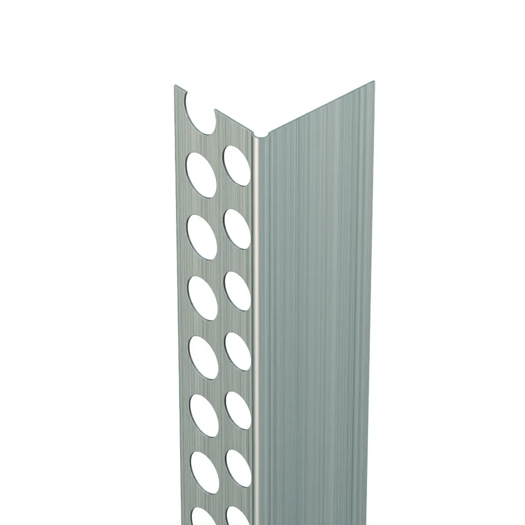 Profilé d’arrêt aluminium pour cloisons sèches 25 mm GK