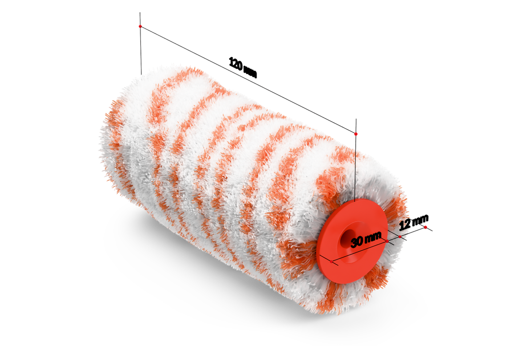 Rouleau radiateur largeur 12cm PolyTop 12 BIG