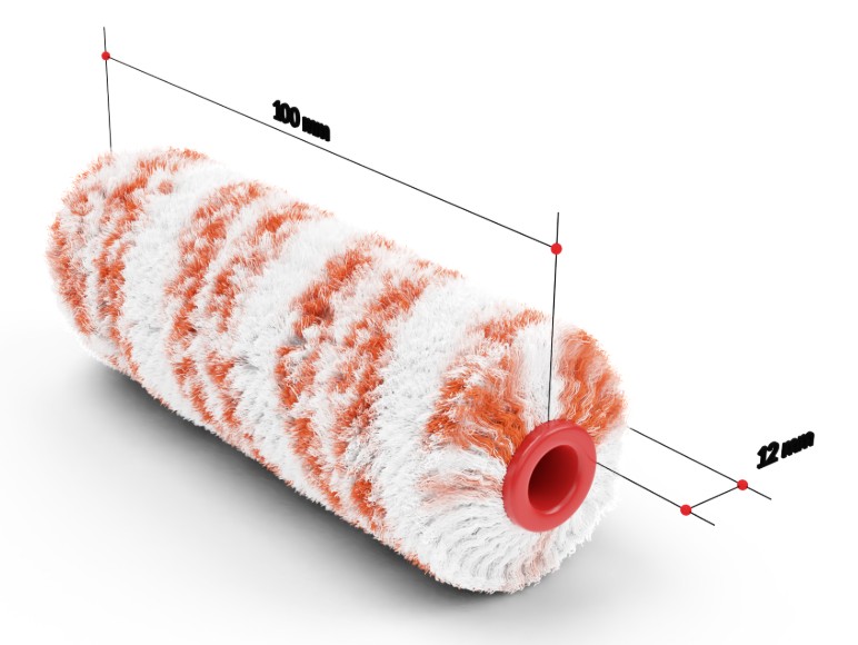 [1650-10] Rouleau radiateur PolyTop 12
