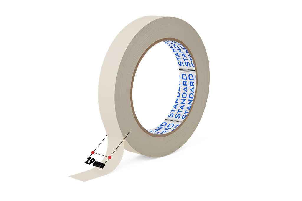 [500-19] Ruban de masquage peinture 19mm x 50m