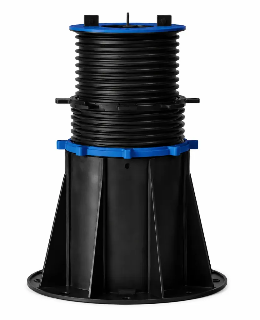[TSP-04] Höhenverstellbarer selbstnivellierender Stelzlagerfuß 154–405 mm