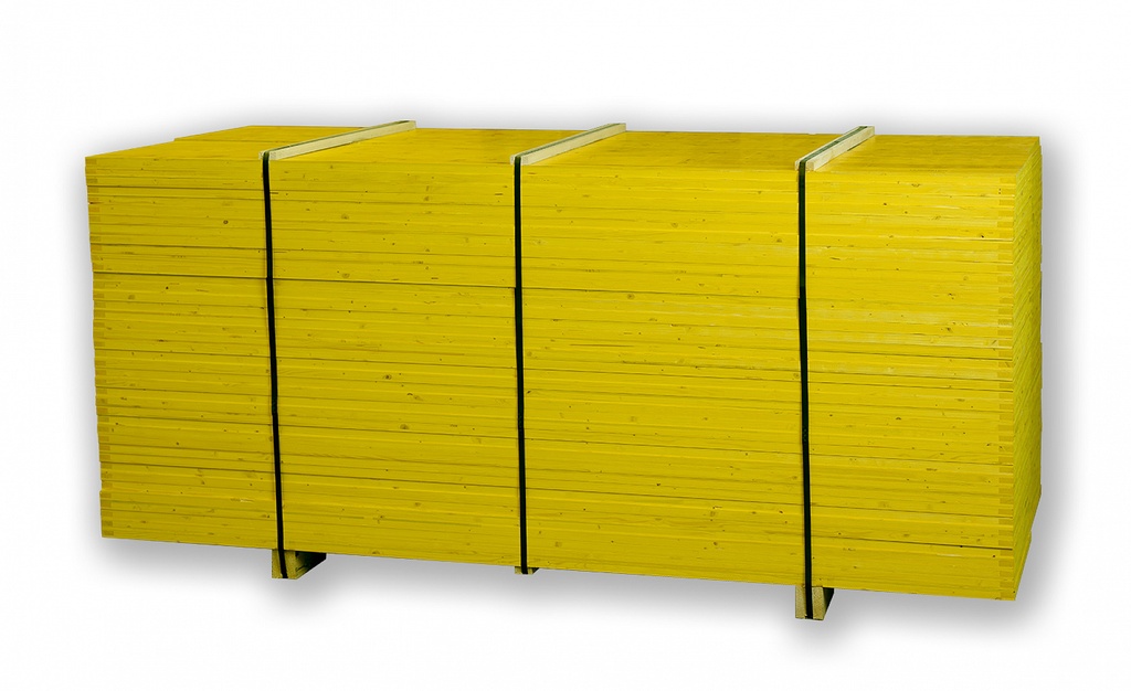 Panneau de coffrage jaune