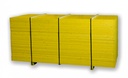 Panneau de coffrage jaune