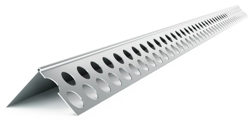 Profilé d’arrêt aluminium 1305 pour cloisons sèches 25 mm