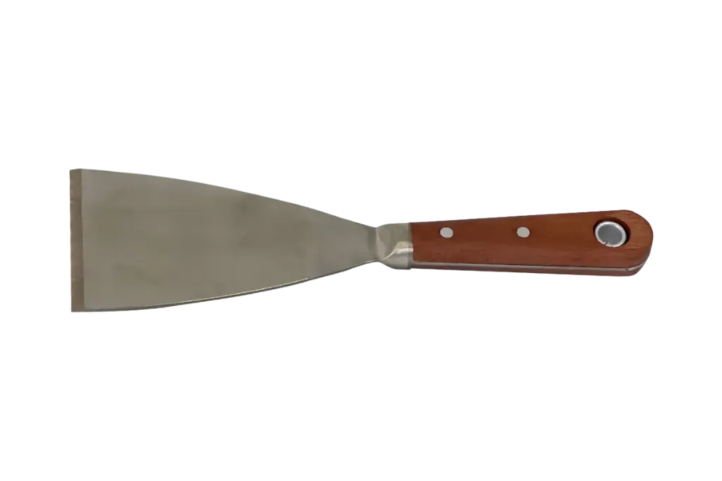 Spatule de peintre anglaise professionnelle avec manche en palissandre