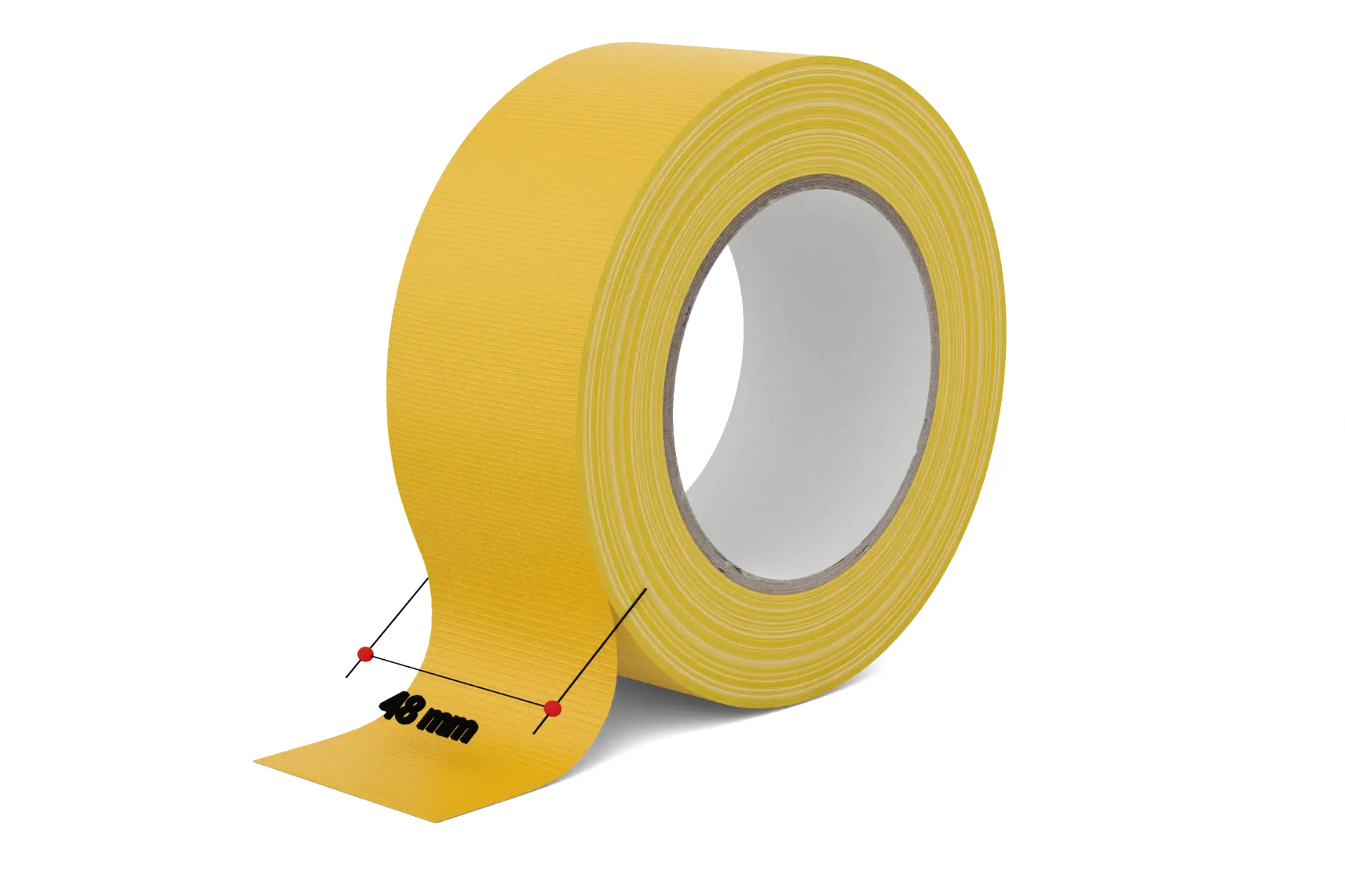 Beton Klebeband gelb 48mm x 50m